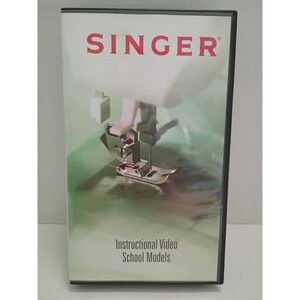 Singer Sewing Machine Instructional VHS Video for Models 5523 and 6510